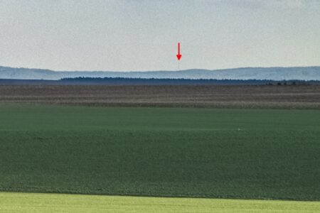 Wieża we Lwowie z góry Żurawce