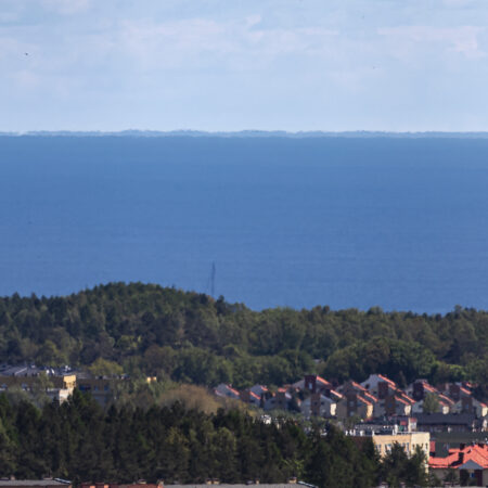 Widoki z góry Donas w Gdyni