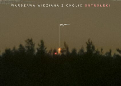 Varso Tower z Gutów Dużych (fot. Kamil Siwek)