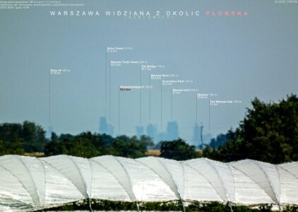Warszawa z Kębłowic (fot. Kamil Siwek 29.07.2026)